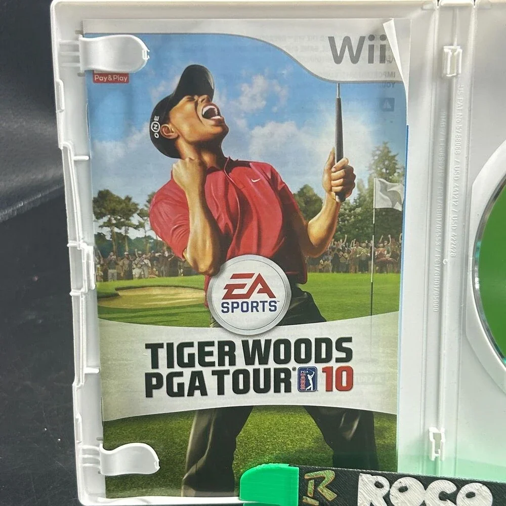 Tiger Woods PGA TOUR 10 Wii (Nintendo Wii, 2009) EA Sports CIB